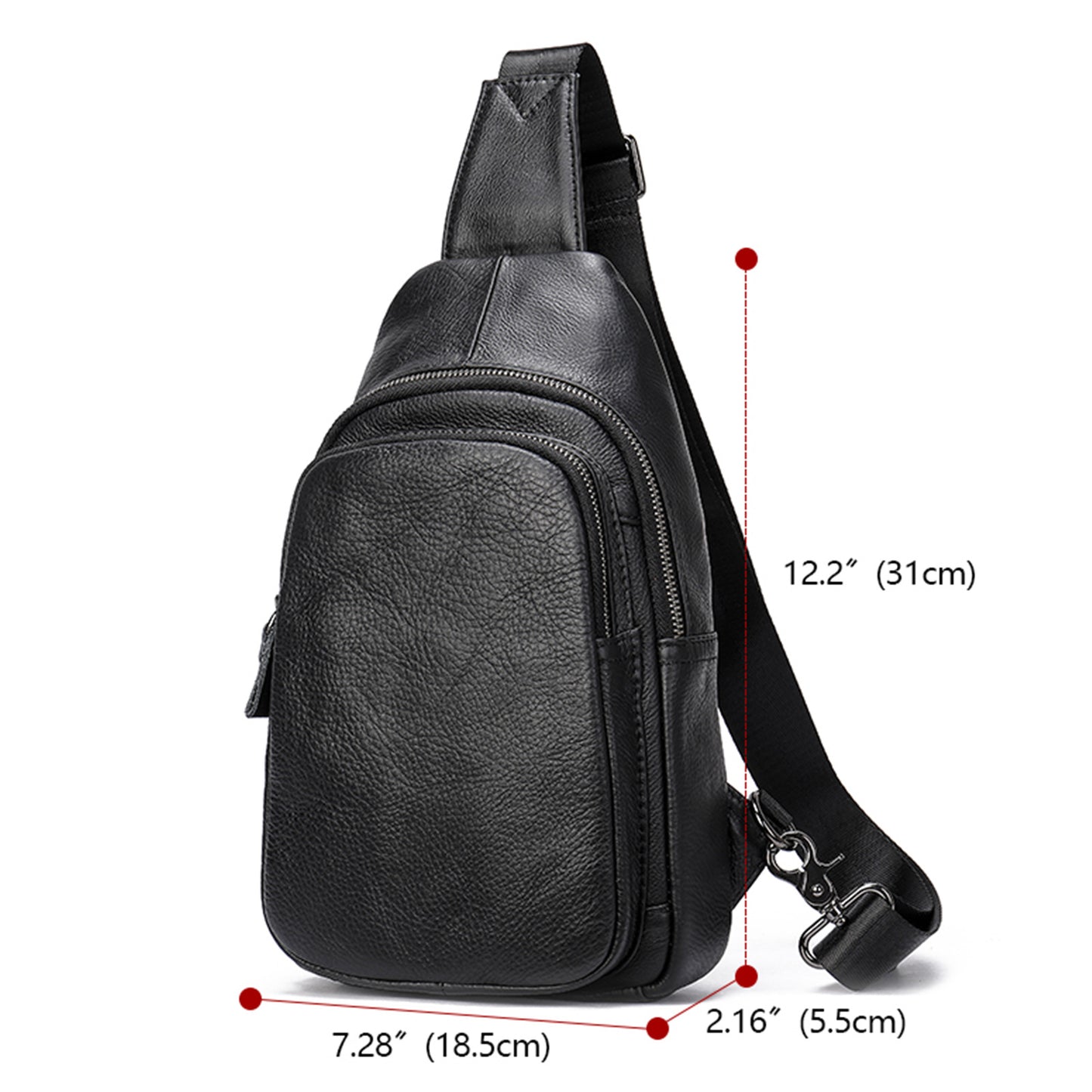 Men's Graceful Leather Retro Cowhide Fashion Bags