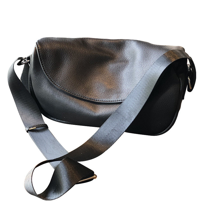 Women's First Layer Cowhide Fashion Trend Genuine Crossbody Bags
