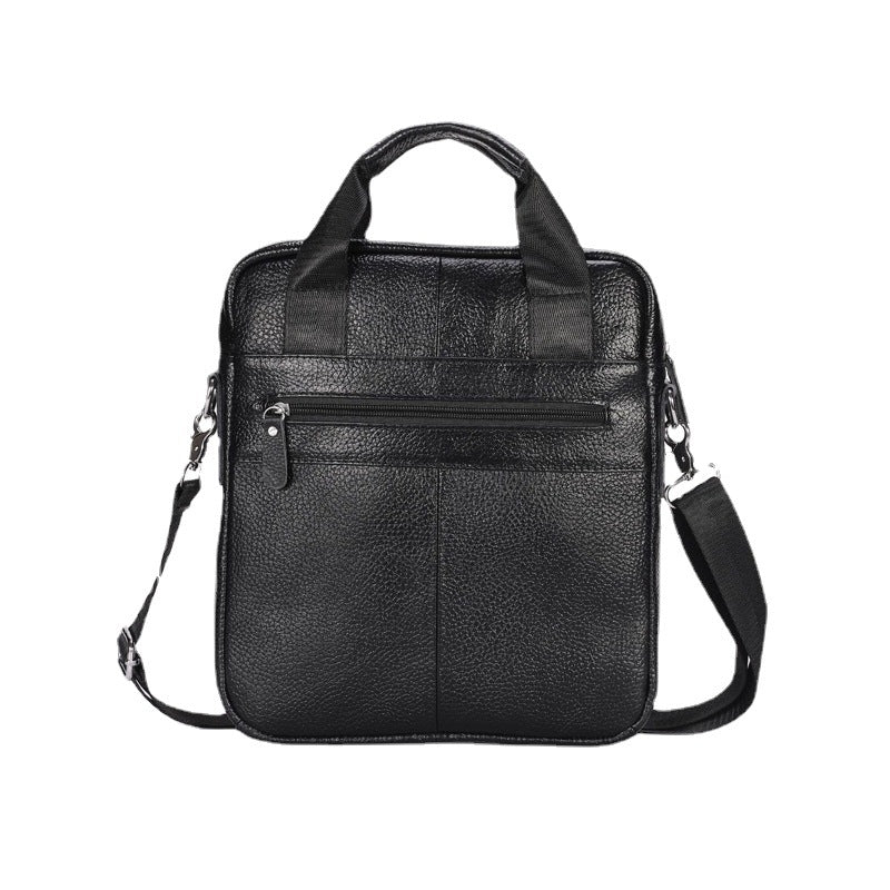 Men's Versatile Stylish Trendy Business Leather Men's Handbags