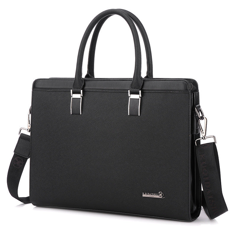 Men's Cool Kangaroo Cross Pattern Computer Business Men's Briefcases
