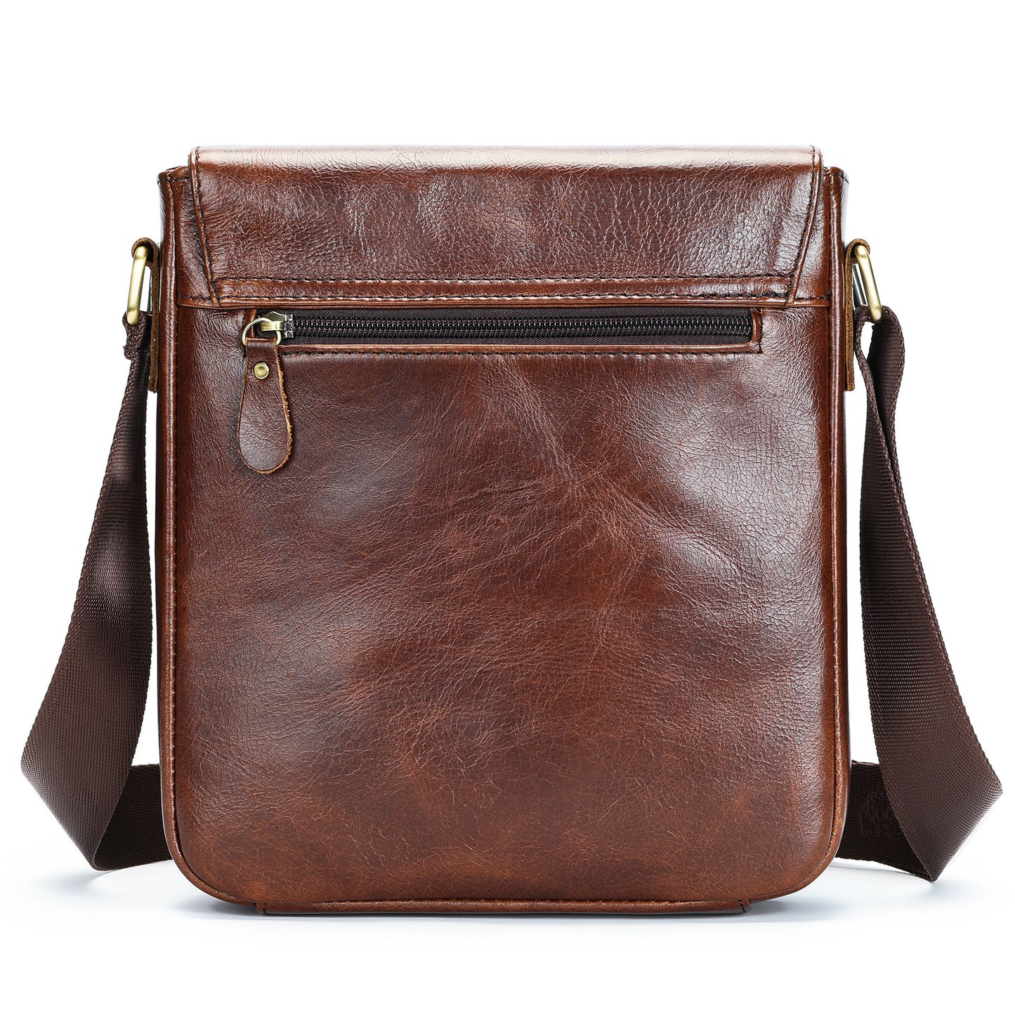 Men's Retro Cowhide Leather Business Fashion Men's Shoulder Bags