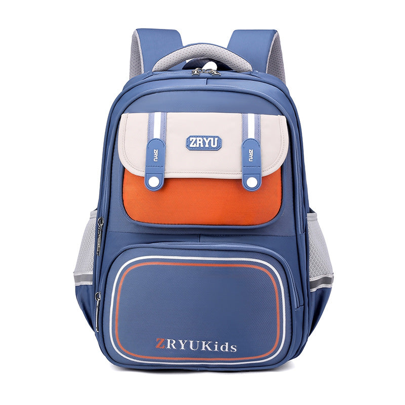 Children's Natural Fish Primary Burden Reduction Spine Elementary School Students' Schoolbags