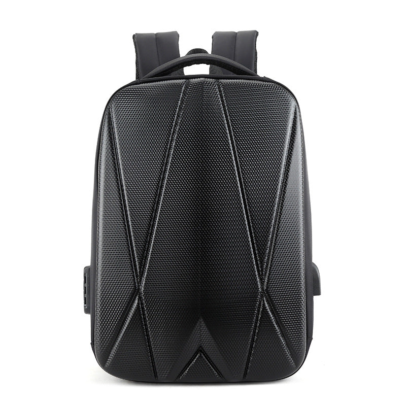 Men's Oxford Cloth Business Stylish Hard Waterproof Backpacks