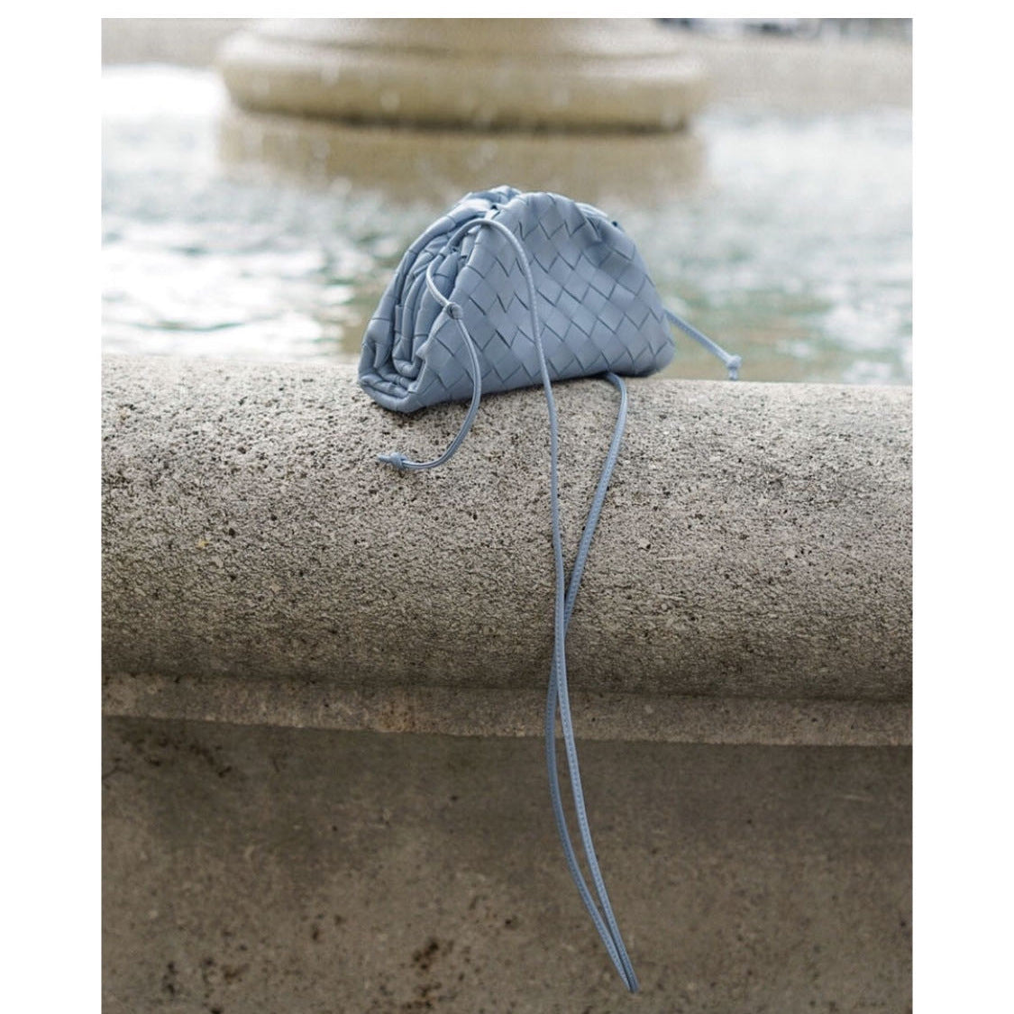 Women's Woven Cloud Dumpling Popular Fashion Clutch Shoulder Bags