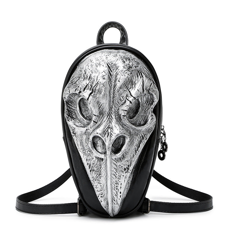 Three-dimensional Relief Punk Fashion Cool Personality Beak Backpacks