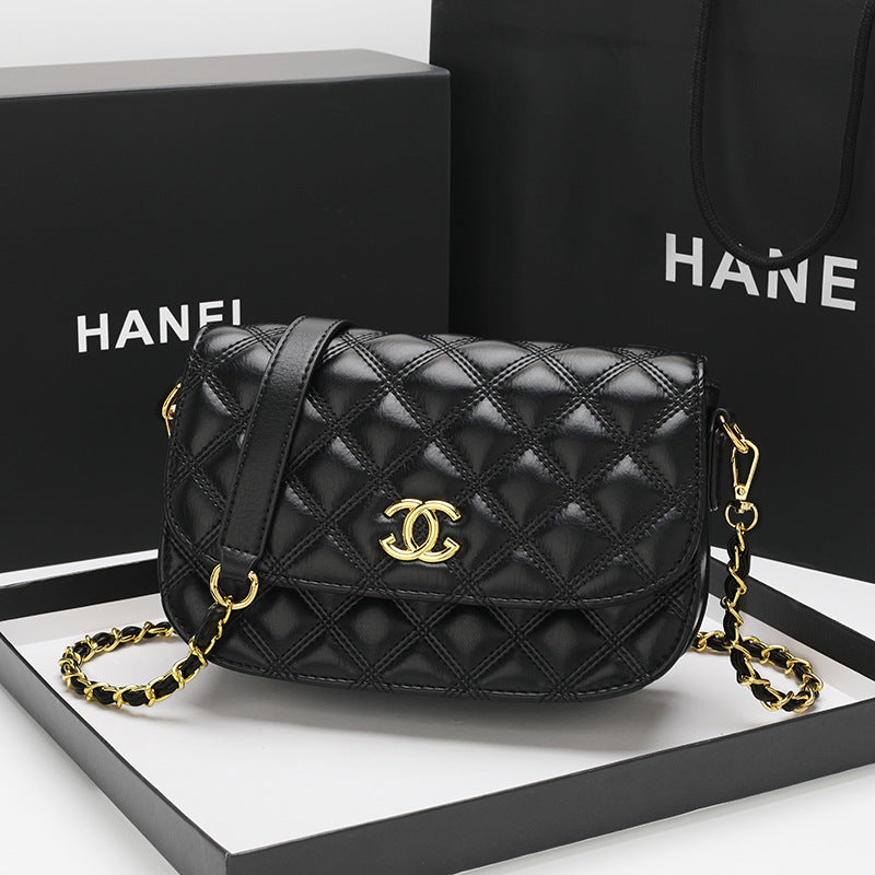 Women's Style Diamond Western Texture Chain Shoulder Bags