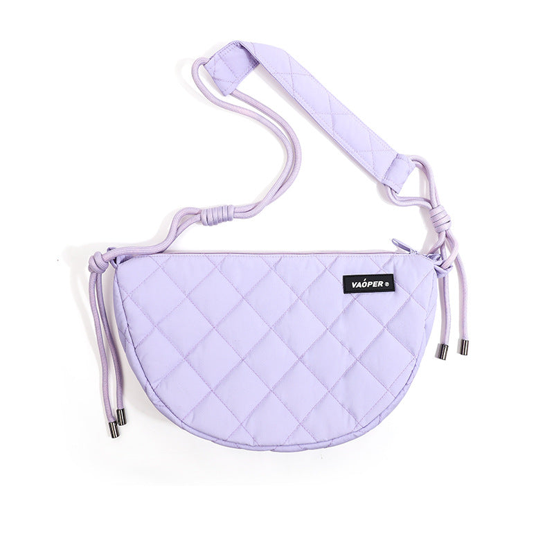 Men's Hello Fashion Down Female Riding Dumpling Bags