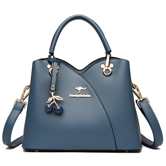 For Woman Temperamental Mother Cowhide Fashion Handbags