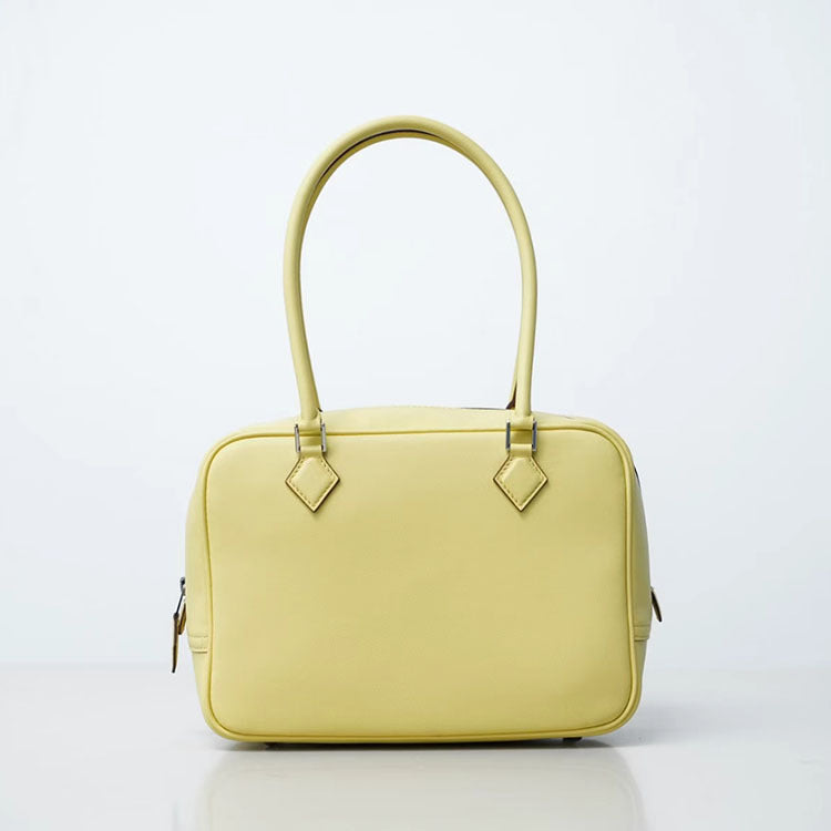 High-grade All-steel Leather Feather Portable Light Small Square Bags