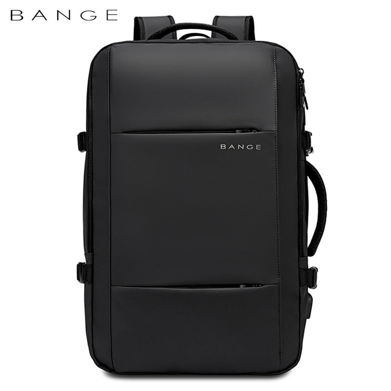 Men's Business Large Capacity Expansion Waterproof Computer Backpacks
