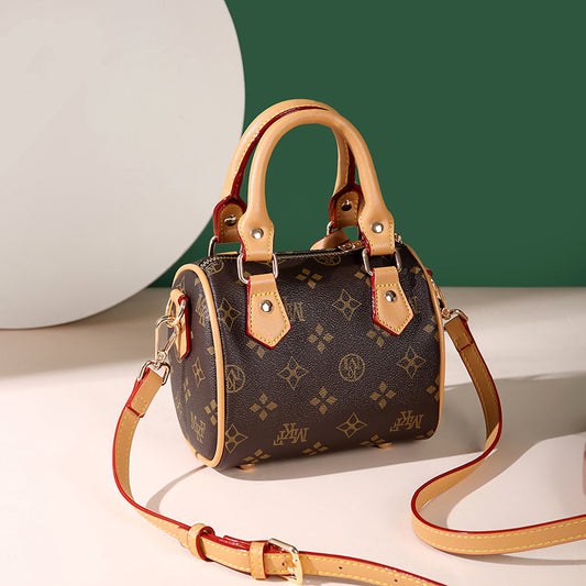 Women's Printed Pillow Fashion Boston Tide Shoulder Bags