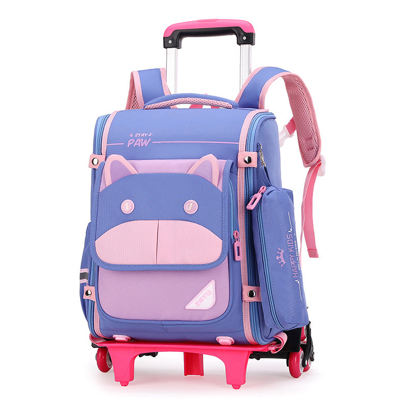 Women's & Men's & Natural Fish Primary Grade Printing Elementary School Students' Schoolbags