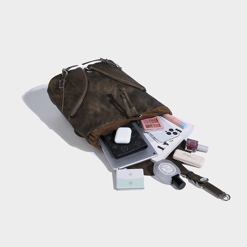 Women's Attractive American Retro Hot Trend Bucket Bags