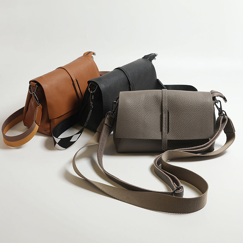 Women's High Quality Genuine Leather Lightweight Commuter Crossbody Bags