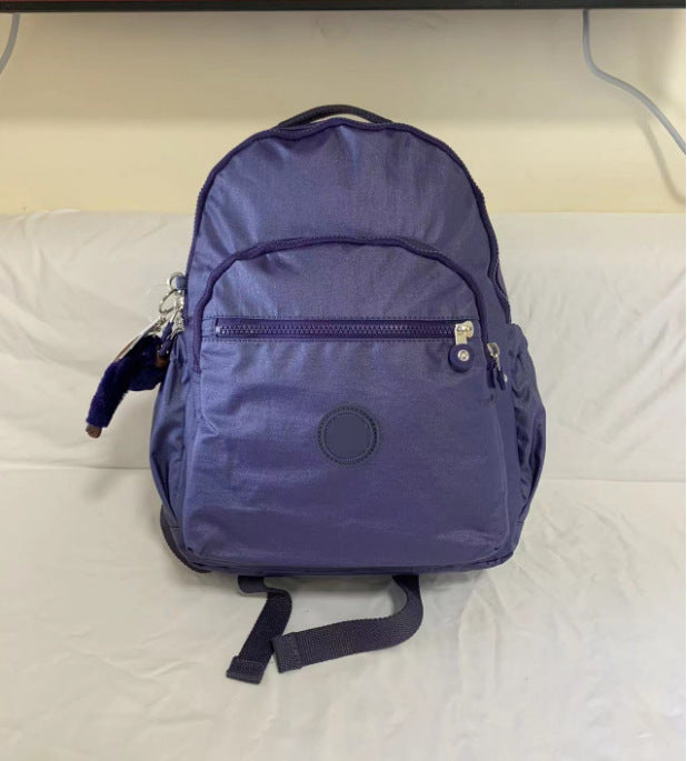 Summer Nylon Monkey Medium Side Commuter Backpacks
