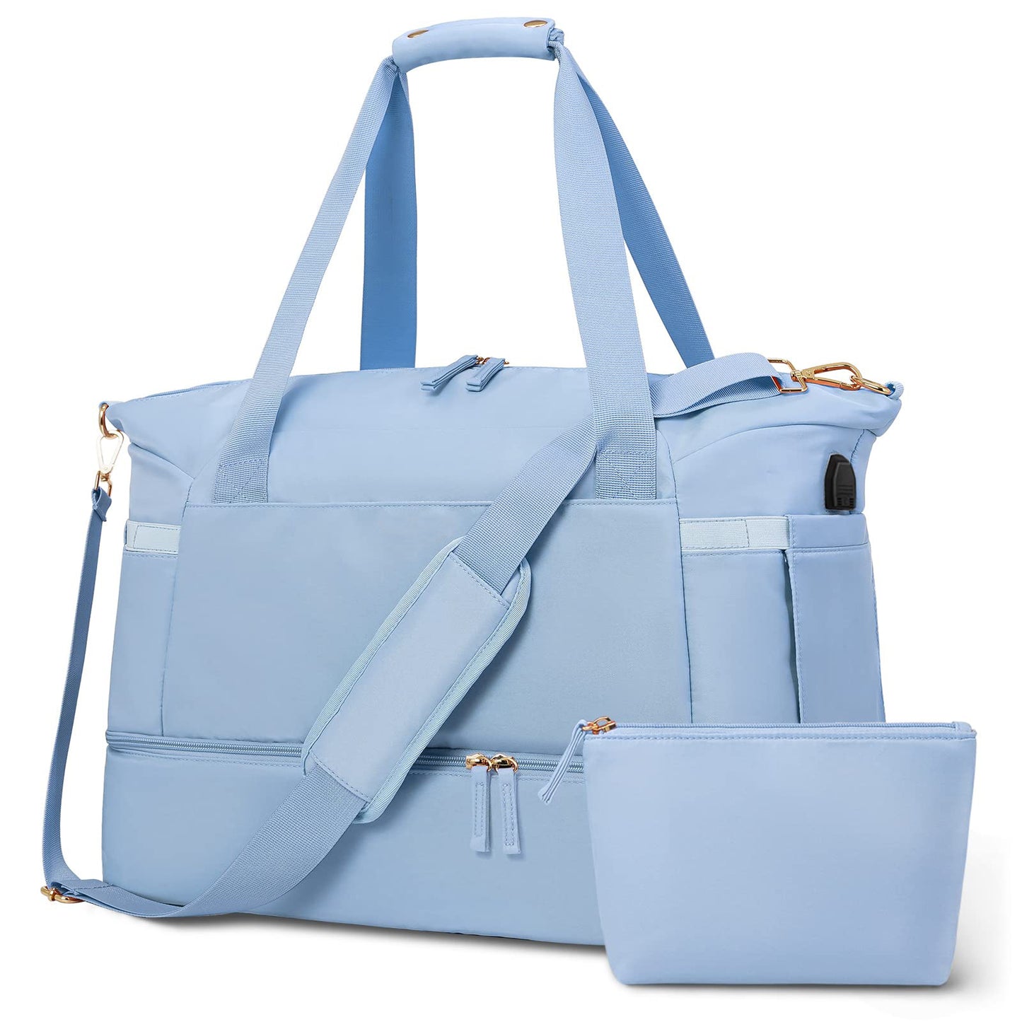 Classy Fitness Convenient Weekend Overnight With Travel Bags