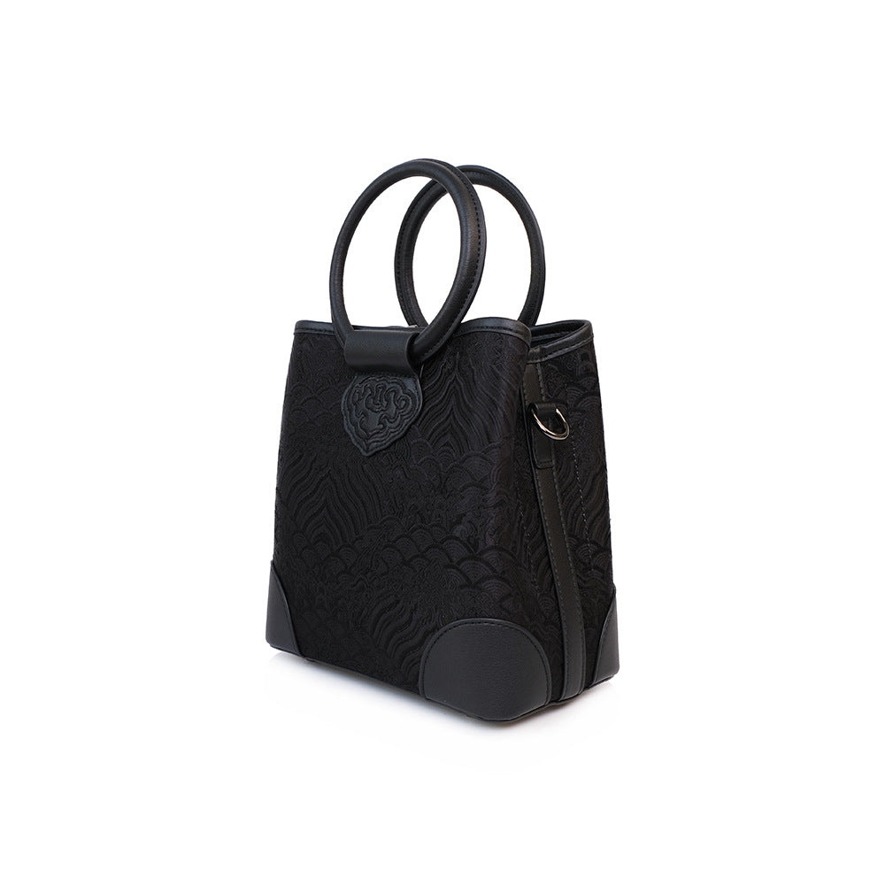 Women's Brocade Vintage Silk Exquisite Texture National Crossbody Bags