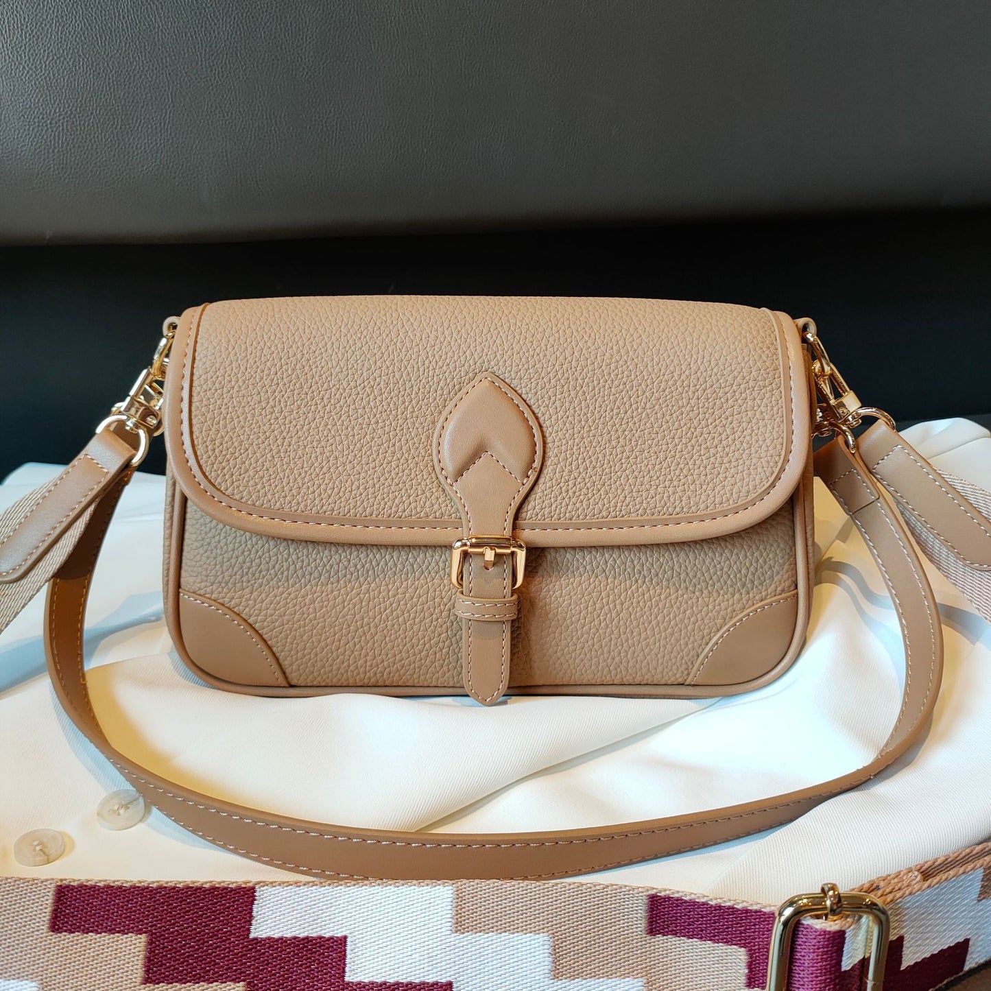 Women's Glamorous Fashion Underarm Wide Strap Crossbody Bags