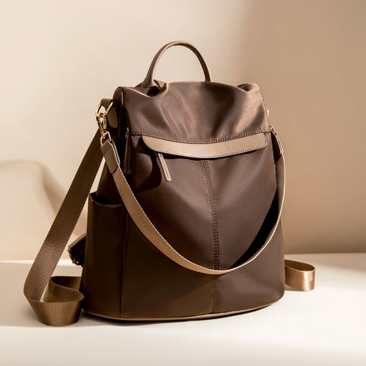 Women's Versatile Lightweight Waterproof Computer Korean Backpacks