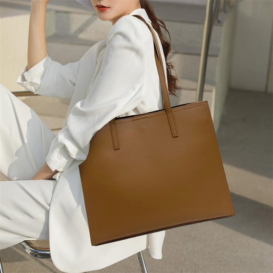 Women's Large Capacity High-grade Versatile Genuine Leather Bags