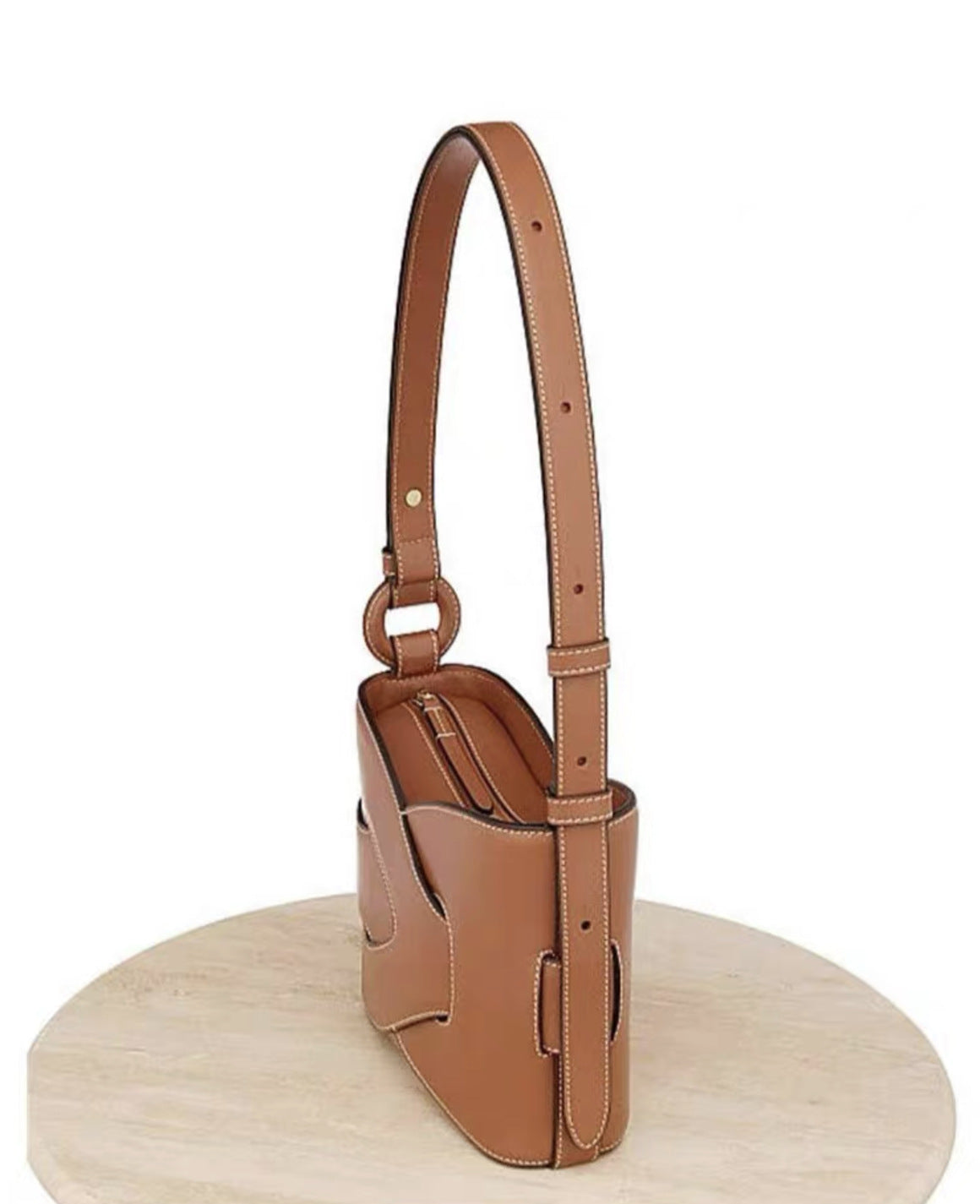 Women's Quality Design Leather Interwoven Portable Handbags