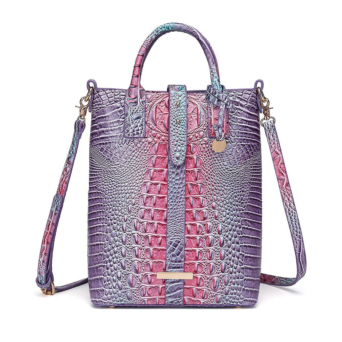 Popular Women's Elegant With Crocodile Pattern Crossbody Bags