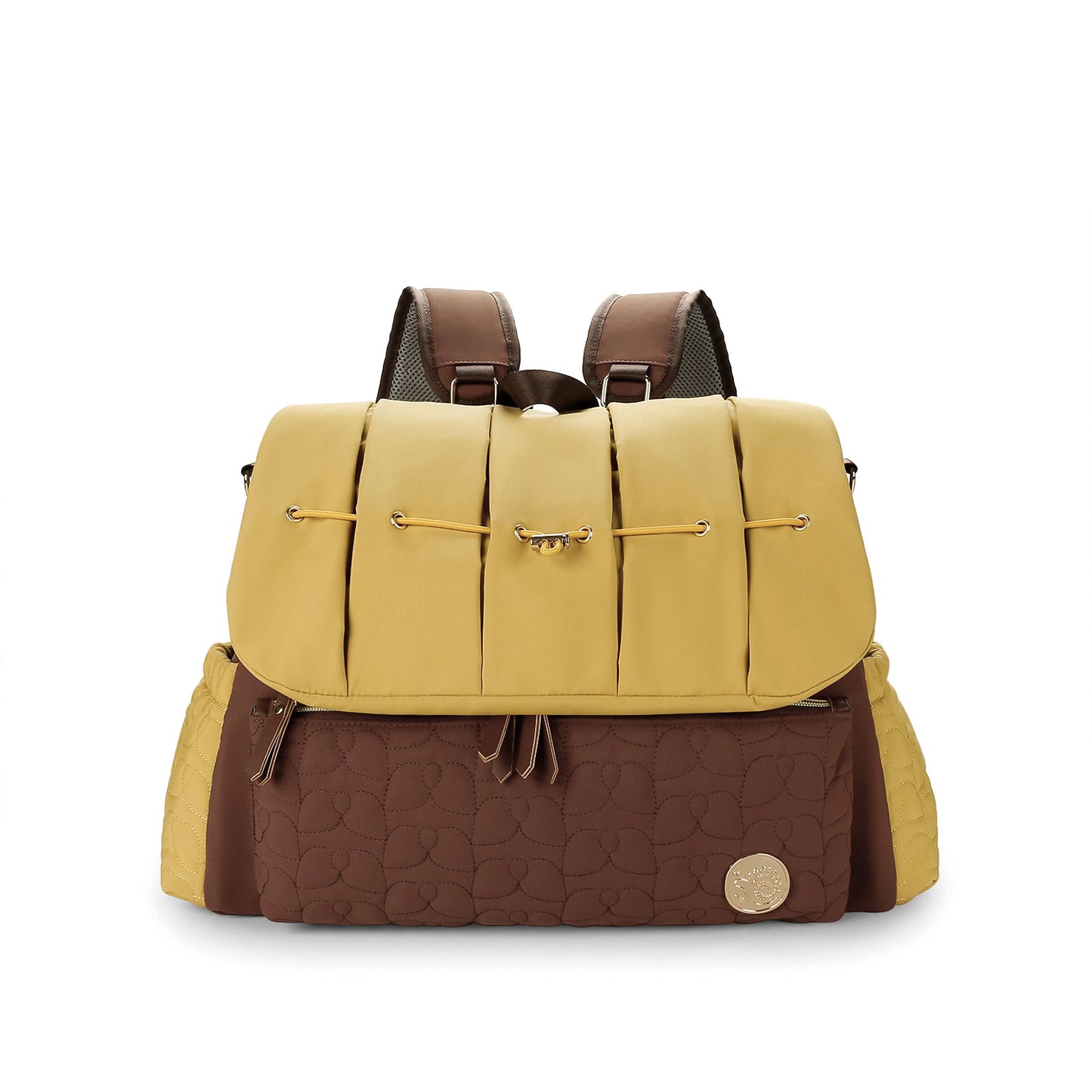 Quilted Embroidered Mummy Multifunctional Mom Detachable Bags