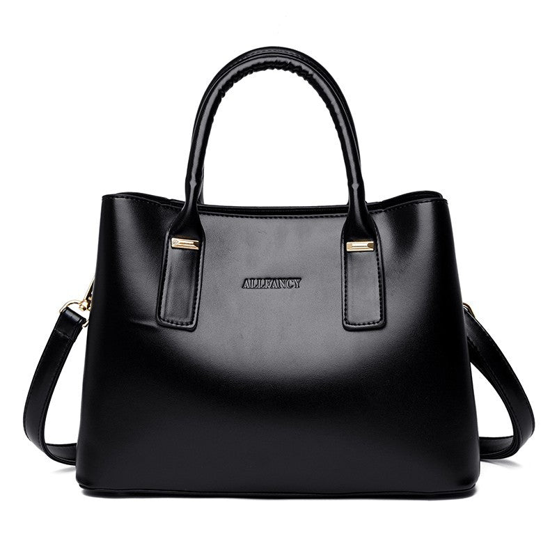 Women's Portable Trendy Simple Fashion Big Shoulder Bags