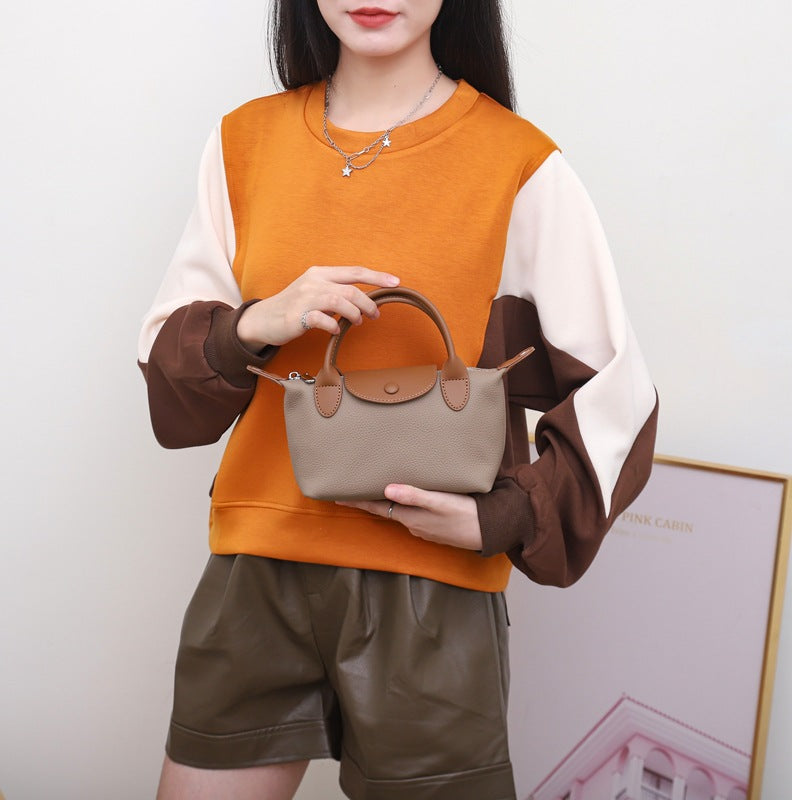 Women's First Layer Cowhide Leather Fashion Genuine Crossbody Bags