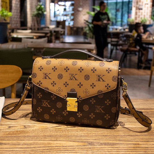 Women's Pretty Donkey's Leather Fashion Portable Small Square Bags