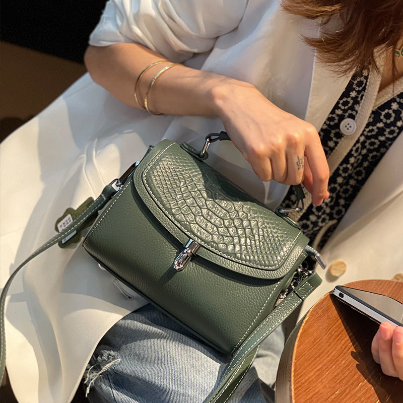 Women's Layer Cowhide Summer Light Luxury Texture Handbags