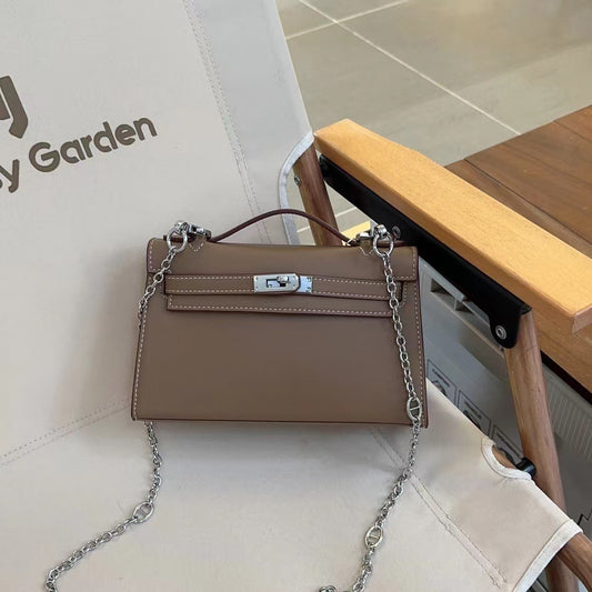 Women's Cowhide Generation Kelly Fashion Genuine Leather Bags