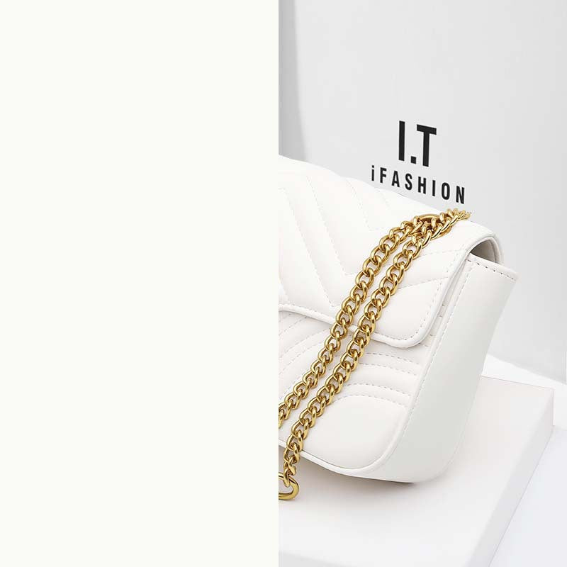 Women's High-grade Genuine Leather For Fashion Chain Crossbody Bags