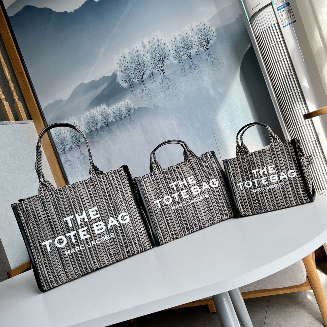 Unique Jacquard Fashion Canvas Shopping Versatile Tote Bags