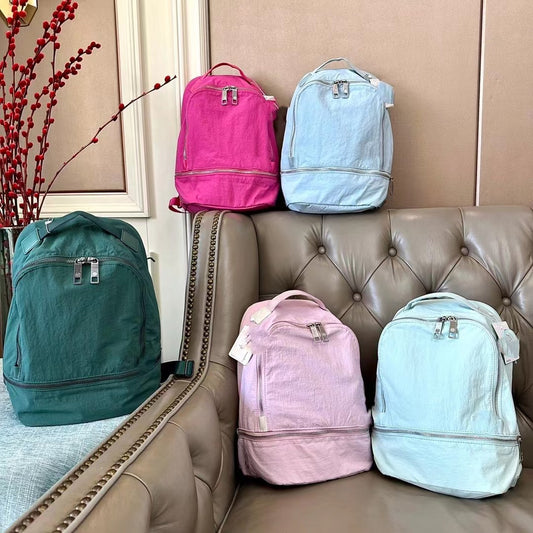 Women's Popular Slouchy Beautiful Color Matching Backpacks