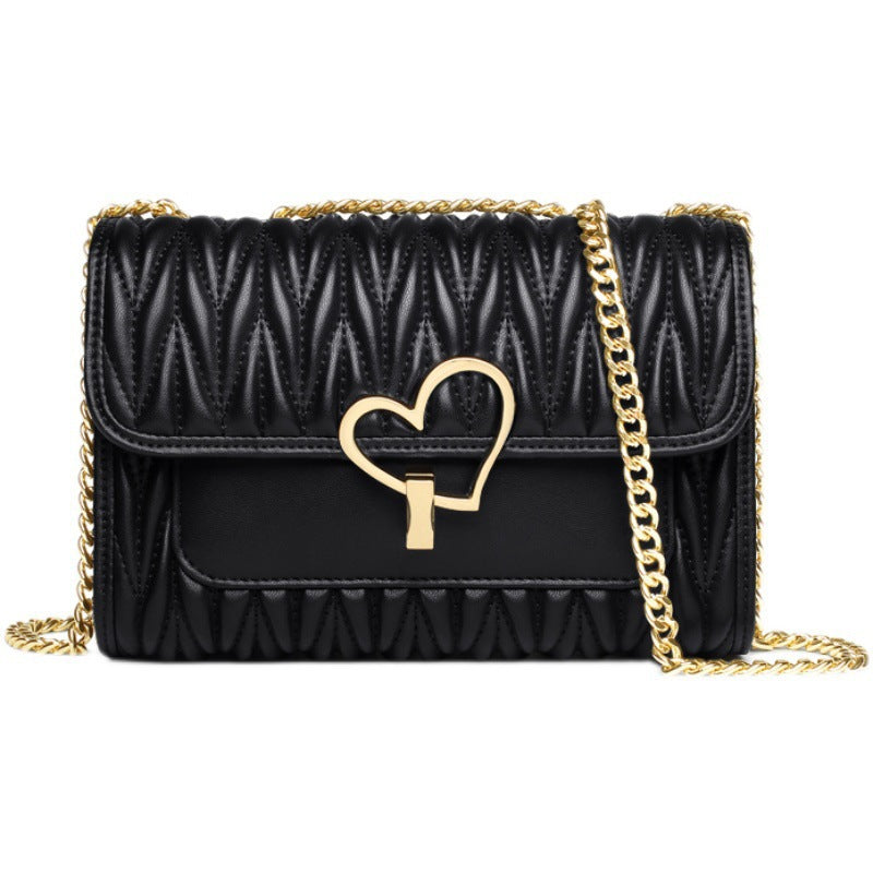 Women's Trendy Stylish Genuine Leather Leisure Chain Shoulder Bags