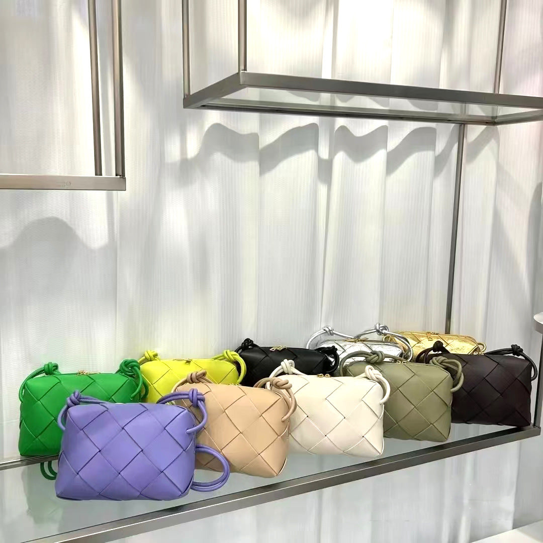 Women's Design Genuine Leather Classic Style Rhombus Crossbody Bags