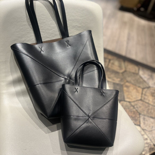Women's Geometric Folding Large Capacity Fashion Commuter Shoulder Bags