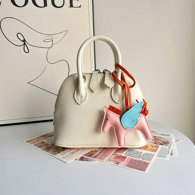 Women's Genuine Leather Shell Niche High-grade Portable Crossbody Bags