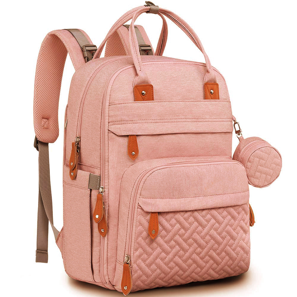 Folding Mummy Bedspread Multifunctional Foldable Diaper Bags