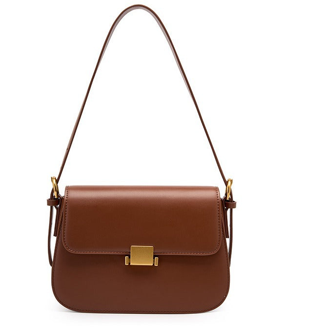 Women's Clearance Genuine Leather Underarm Chain Shoulder Bags