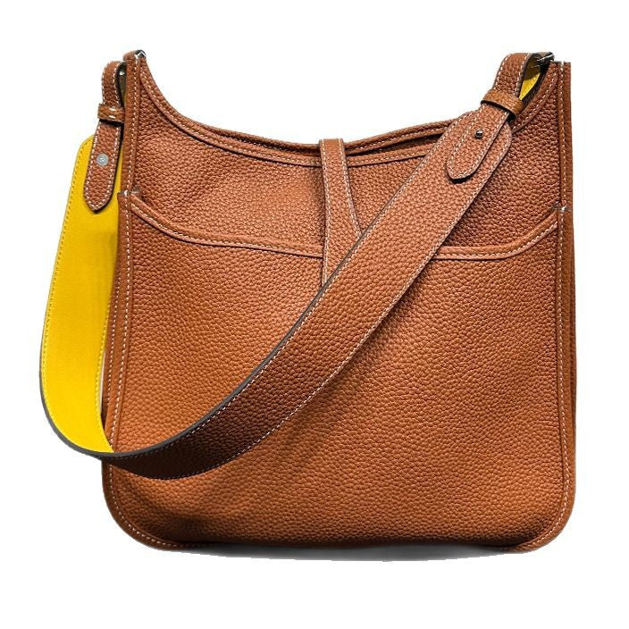 Pretty Classy Layer Cowhide Leather Versatile Bags