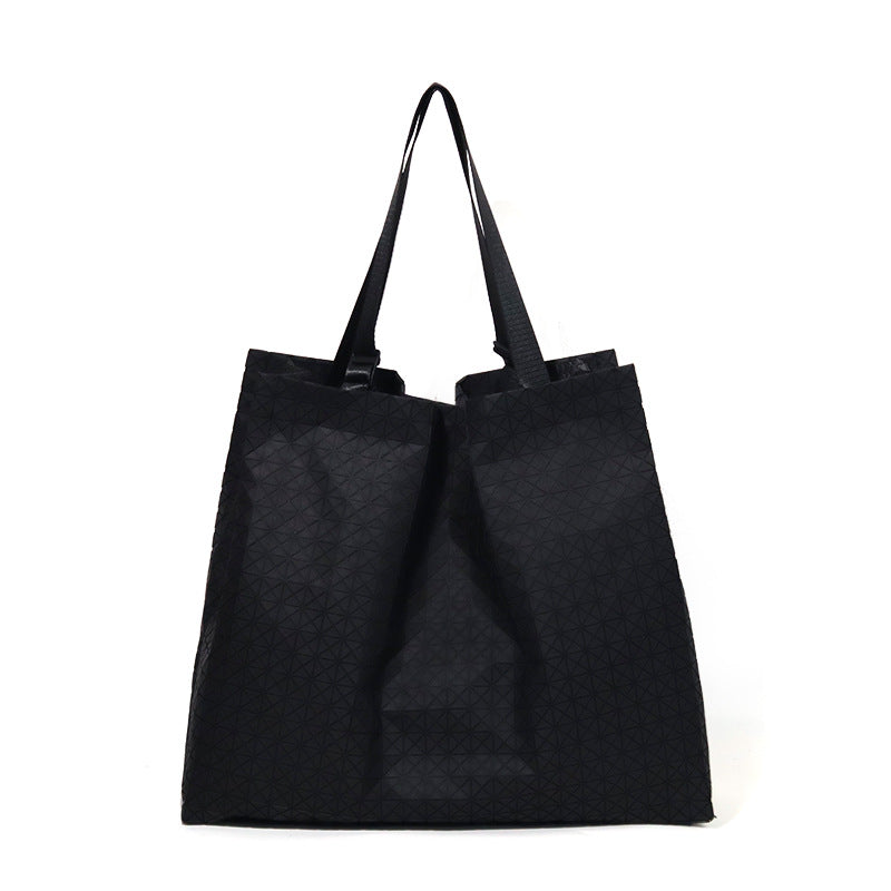 Women's & Men's & Versatile Large Capacity Silicone Rhombus Shoulder Bags