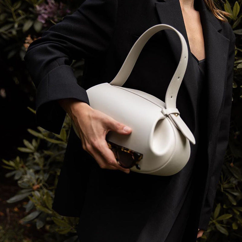 Women's Popular Three-dimensional Underarm Round Baguette Hand Shoulder Bags