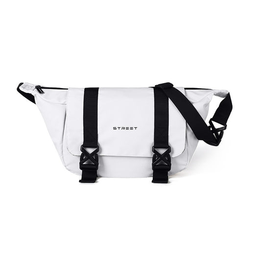 Men's Tooling Motorcycle Large Capacity Mechanical Style Shoulder Bags