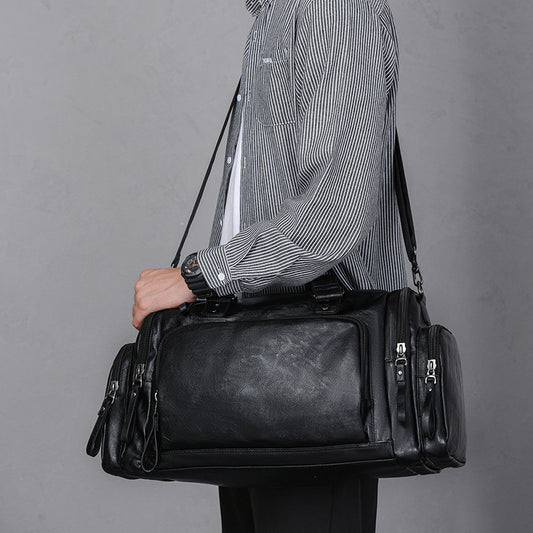 Portable Korean Style Large Capacity Short Travel Bags
