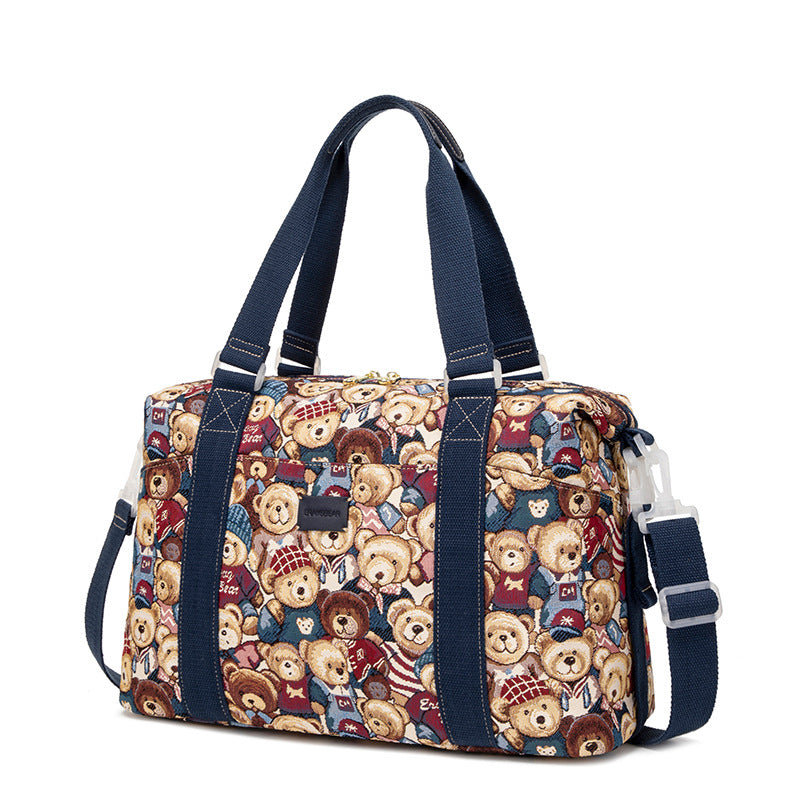 Women's Large Capacity Lightweight Short Business Trip Luggage