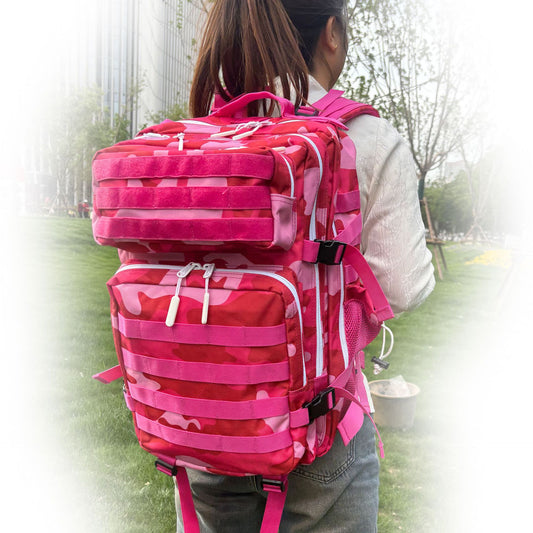Camouflage Large Capacity Velcro Hard-wearing Waterproof Backpacks