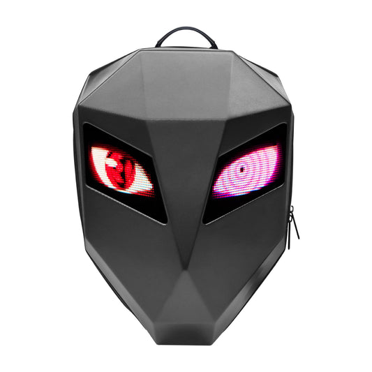 Man Motorcycle Luminous Eye Screen Waterproof Riding Backpacks