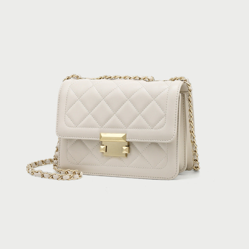 Women's Genuine Leather Chain Classic Style Shoulder Bags